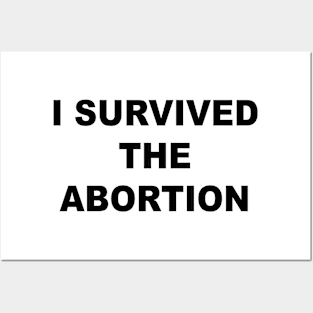 I Survived The Abortion Posters and Art